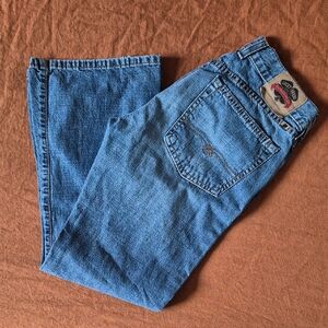 Lucky Brand Dungarees Chstom Crop Jeans, size 2